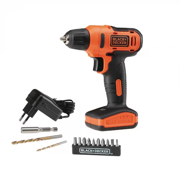 Parafusadeira-Furadeira-3-8-12V-13-Pecas-Black-Decker-LD12S-BR-ANT-Ferramentas